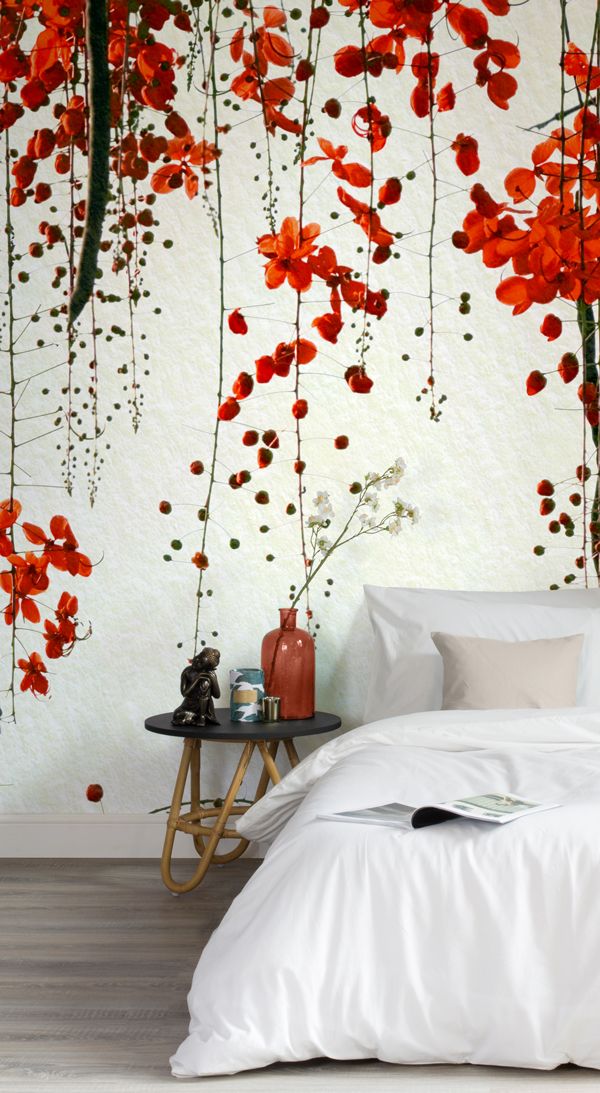 japanese wallpaper uk,red,room,wall,wallpaper,tree