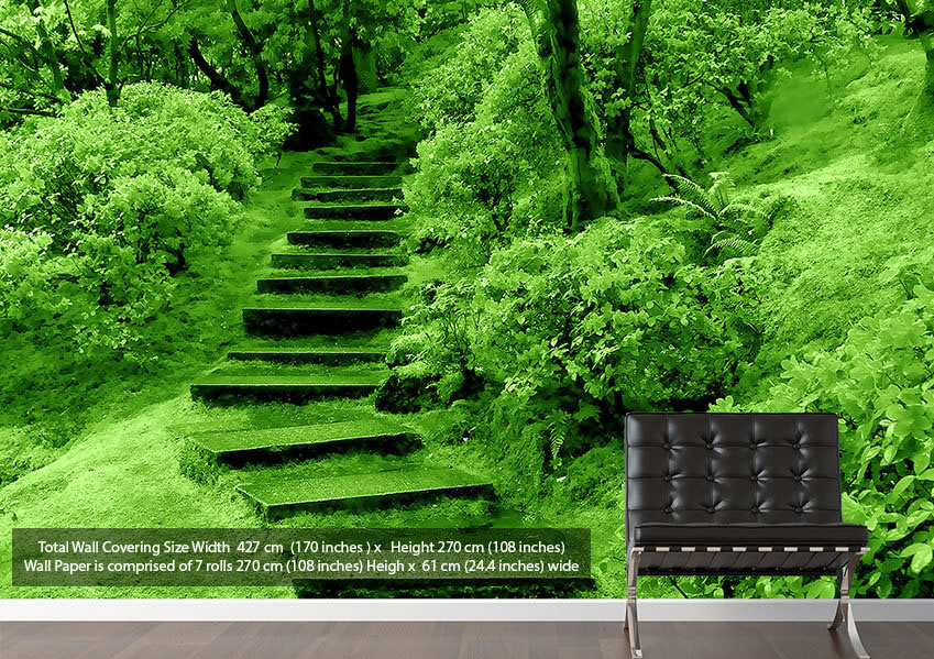 papier peint japonais royaume uni,paysage naturel,la nature,vert,arbre,meubles