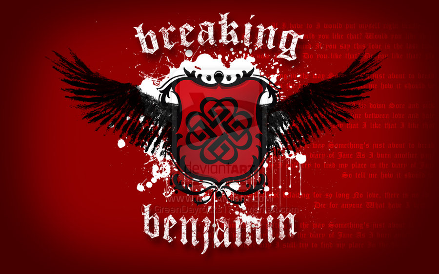 breaking benjamin wallpaper,red,text,font,emblem,logo