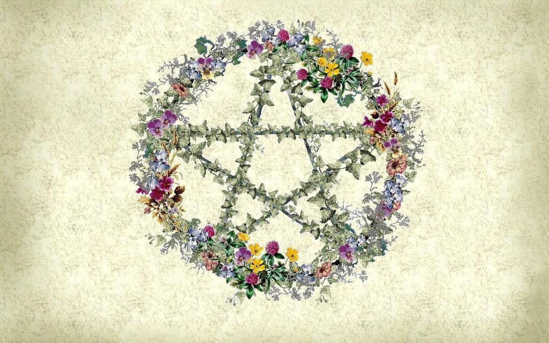 fondo de pantalla wicca,diseño floral,fuente,flor,planta,ilustración