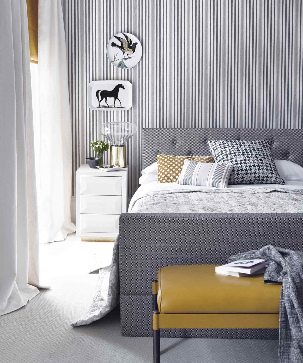 寝室のための壁紙とペイントのアイデア,家具,寝室,ルーム,白い,インテリア・デザイン