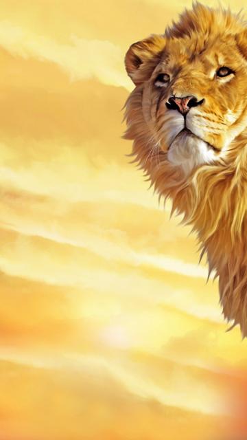 animation wallpaper hd for mobile,lion,felidae,masai lion,wildlife,big cats