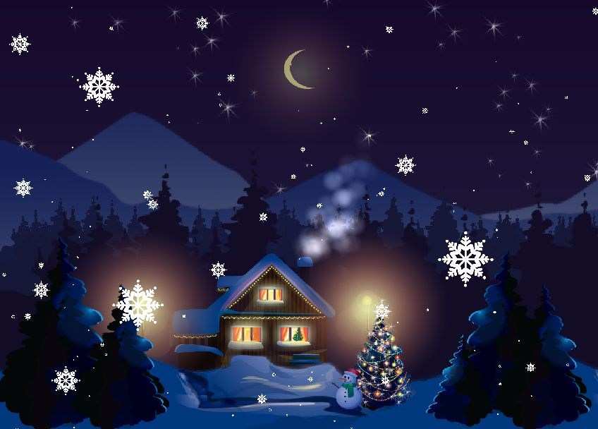 christmas live wallpaper for pc,winter,christmas eve,sky,light,tree