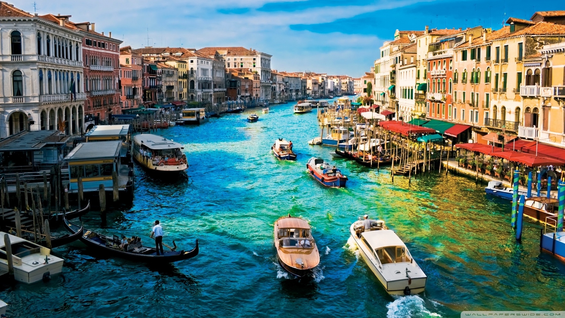 베네치아 벽지,수상 운송,수로,물줄기,운하,보트