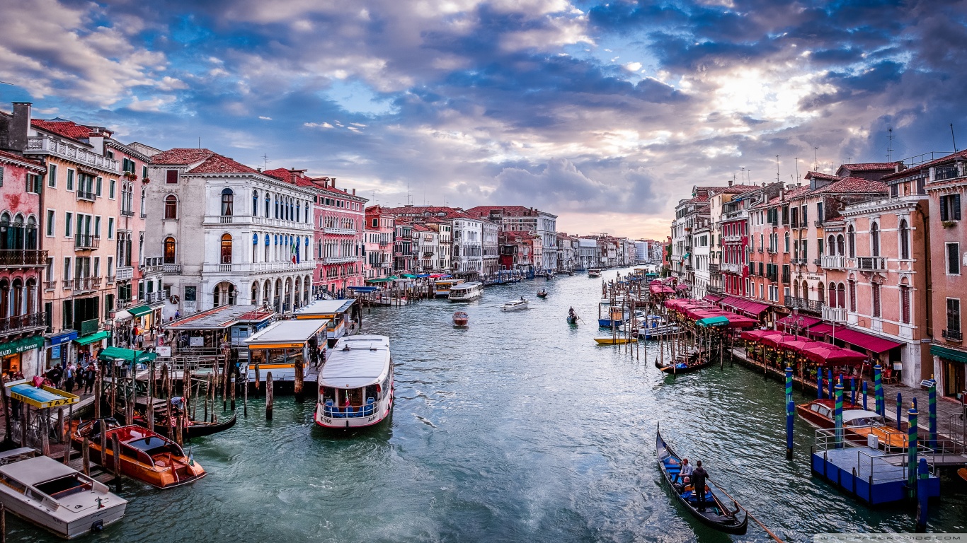 fond d'écran venecia,voie navigable,transport par eau,canal,bateau,ville