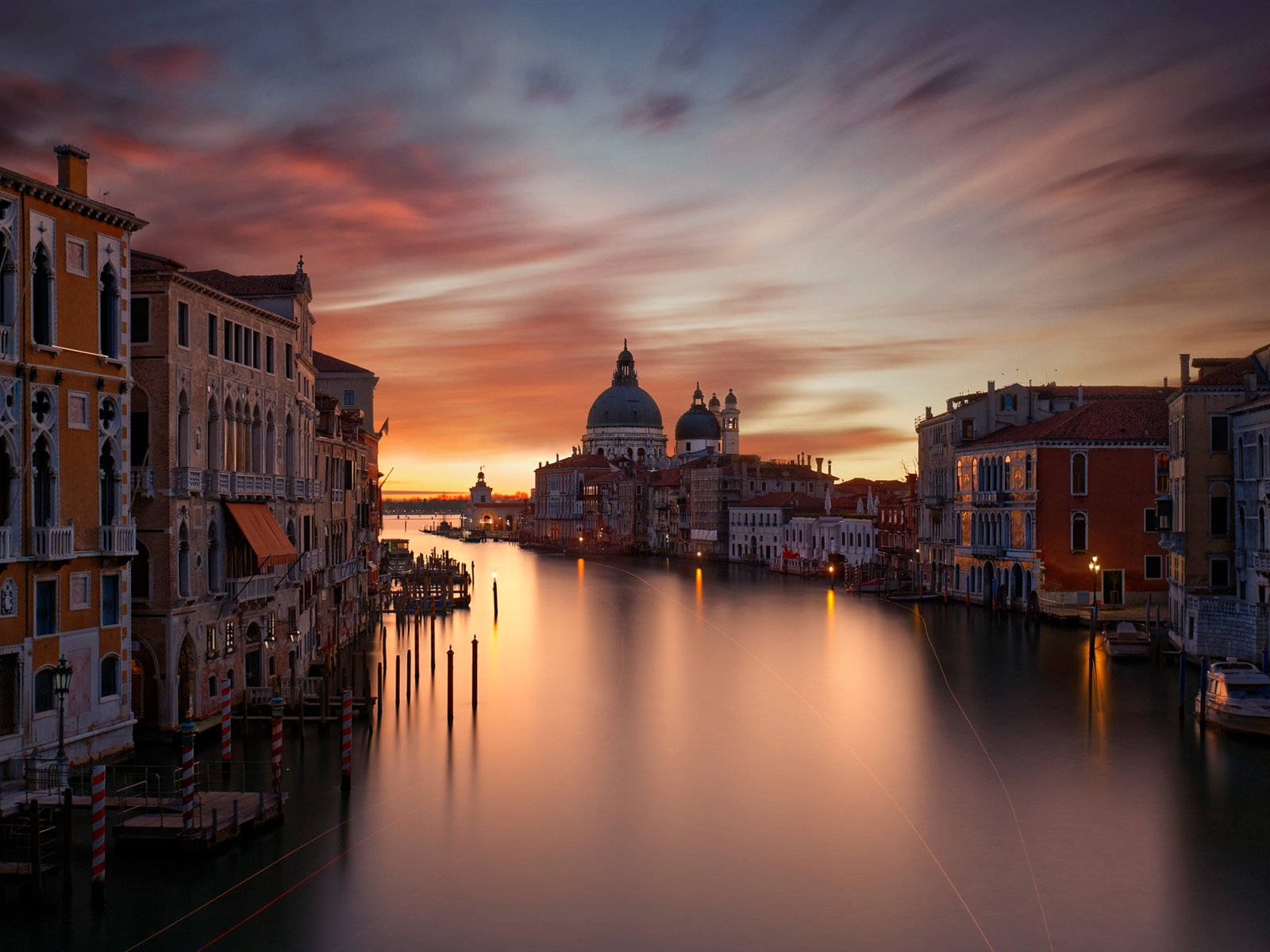 fond d'écran venecia,ciel,voie navigable,canal,l'eau,nuage