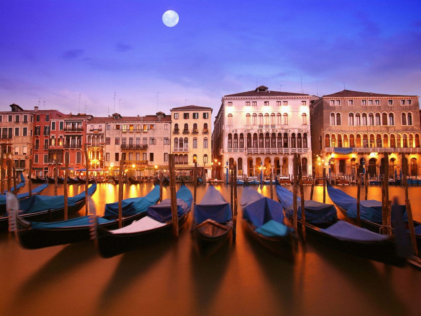 carta da parati venezia,gondola,corso d'acqua,trasporto per via d'acqua,canale,cielo