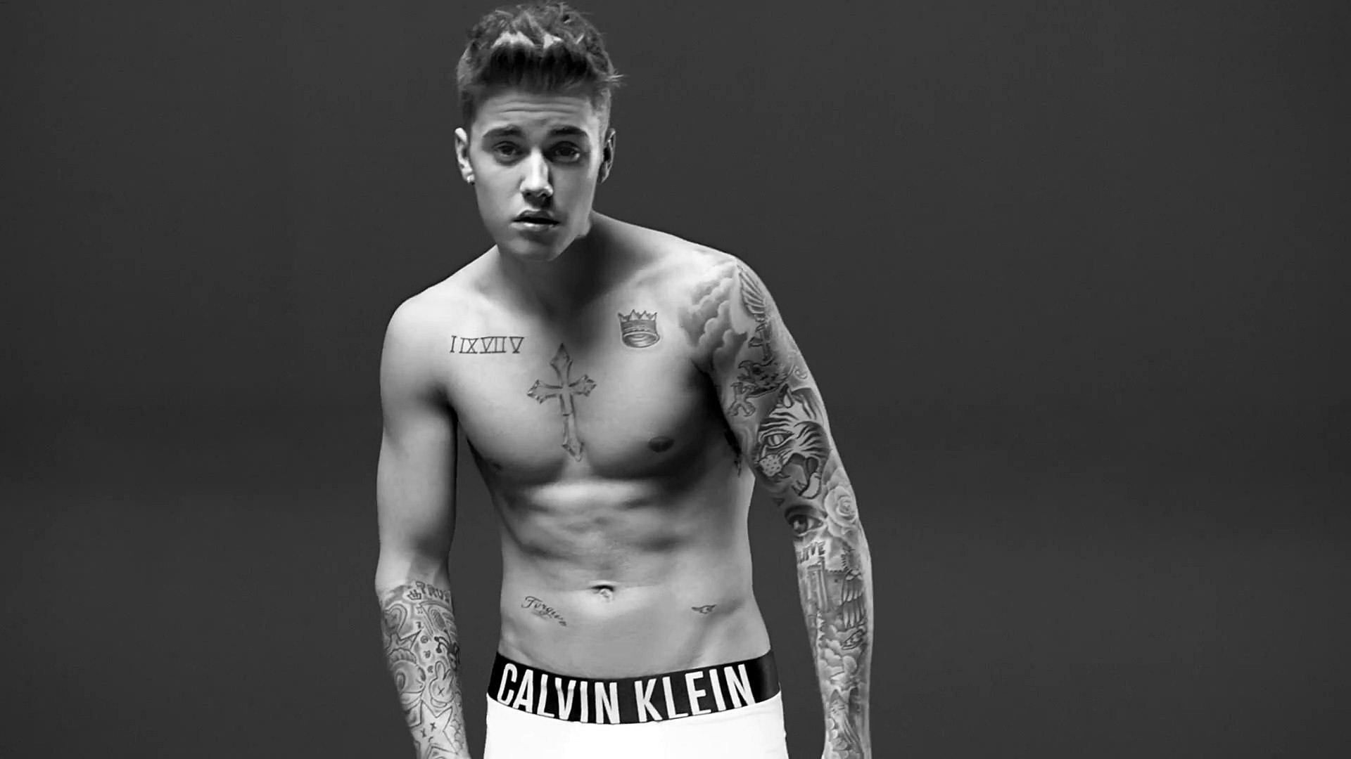 papier peint de bureau justin bieber,torse nu,poitrine,tatouage,abdomen,tronc