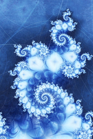 octopus iphone wallpaper,blue,fractal art,pattern,art,organism