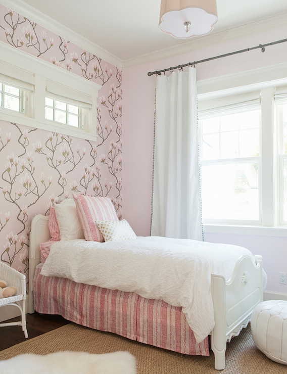 ピンクとグレーの寝室の壁紙,家具,寝室,ベッド,ルーム,ピンク