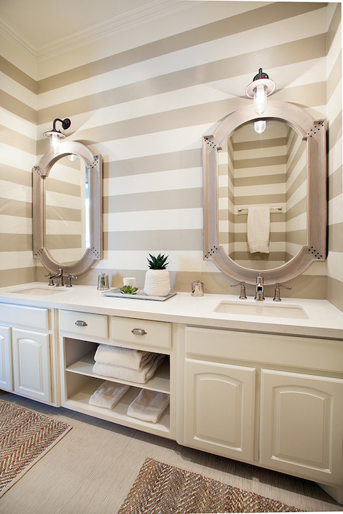 papel pintado a rayas para baños,habitación,propiedad,lavabo,mueble,diseño de interiores