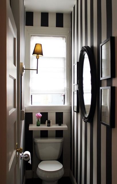 striped wallpaper for bathrooms,bathroom,room,interior design,property,lighting