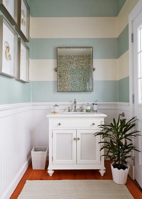 papel pintado a rayas para baños,baño,habitación,propiedad,loseta,diseño de interiores