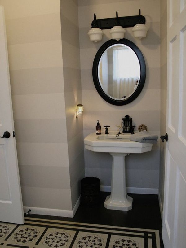 striped wallpaper for bathrooms,bathroom,room,property,sink,plumbing fixture