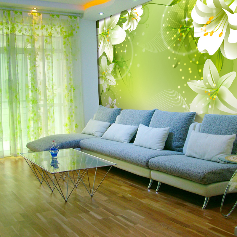 녹색 배경 거실,초록,자연,거실,벽지,방