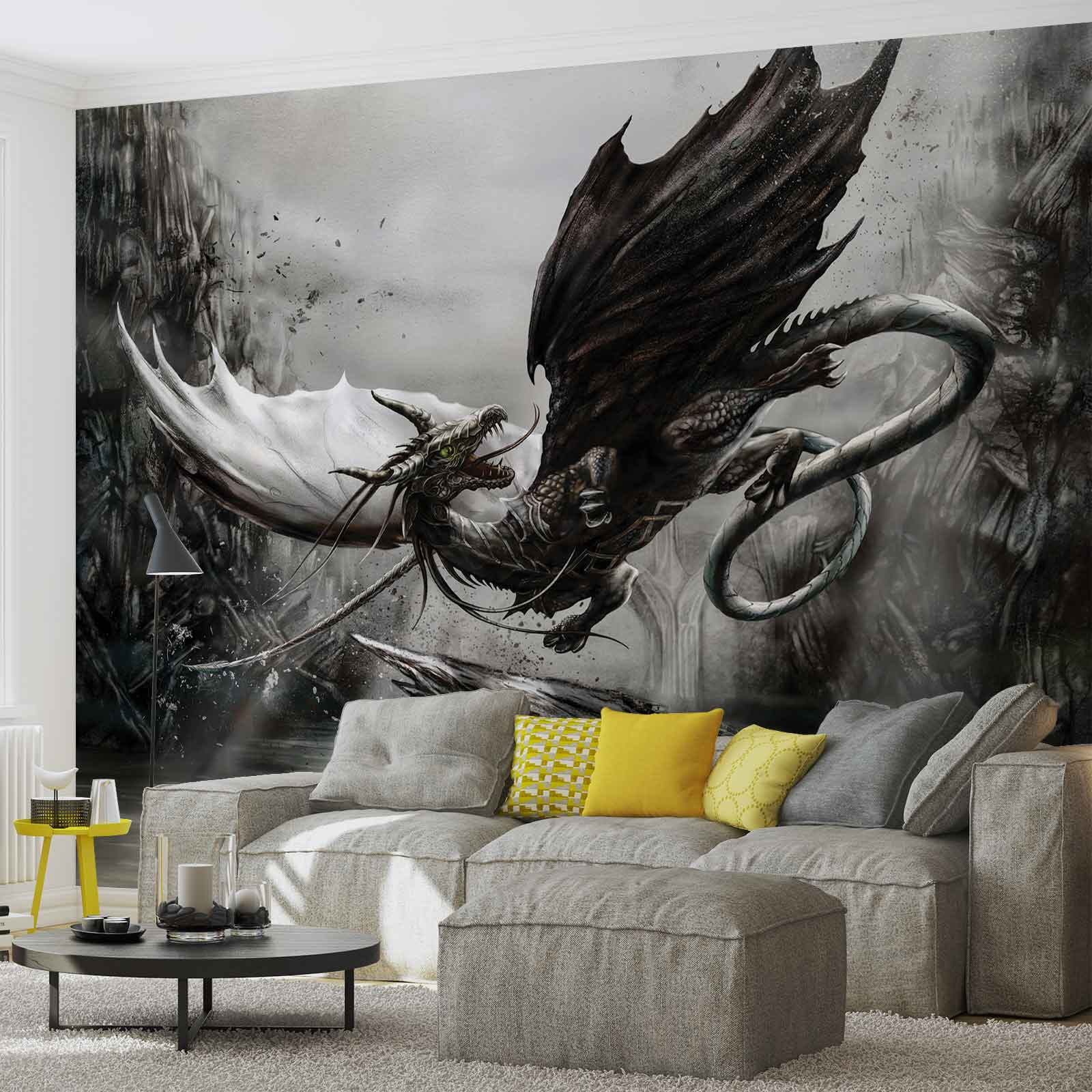 wallpaper xxl,feather,wall,modern art,wallpaper,room