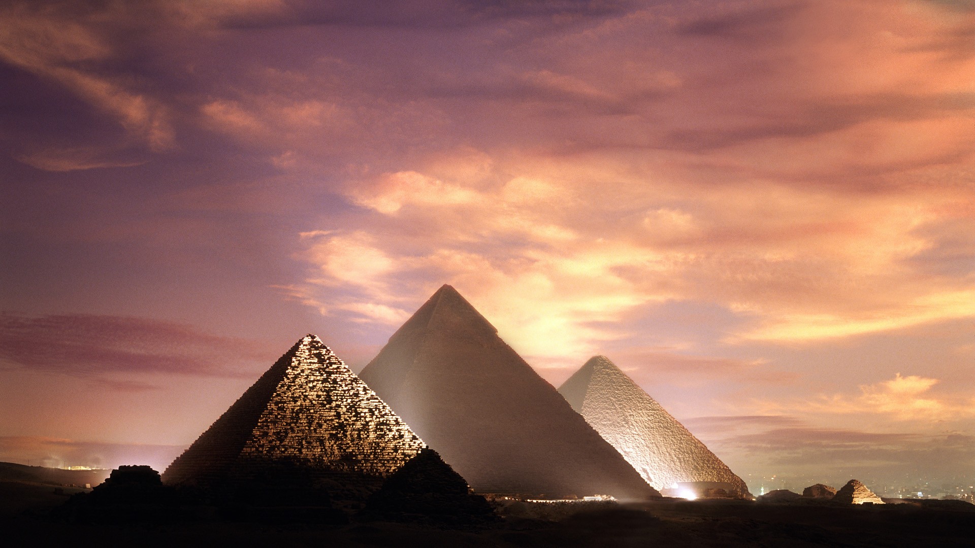 pyramids of giza wallpaper,pyramid,landmark,sky,monument,historic site