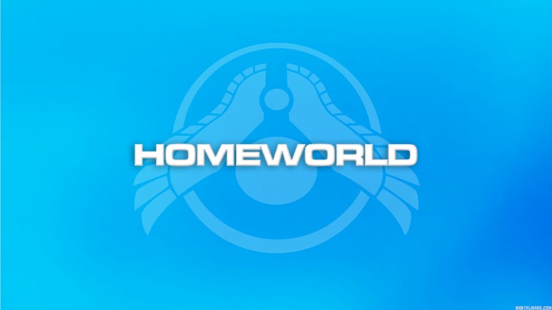 homeworld wallpaper,blue,aqua,green,logo,text