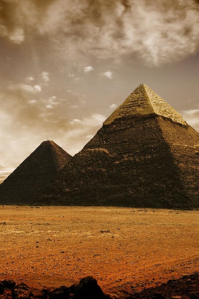 ピラミッドの壁紙のhd,ピラミッド,記念碑,自然の風景,空,古代史