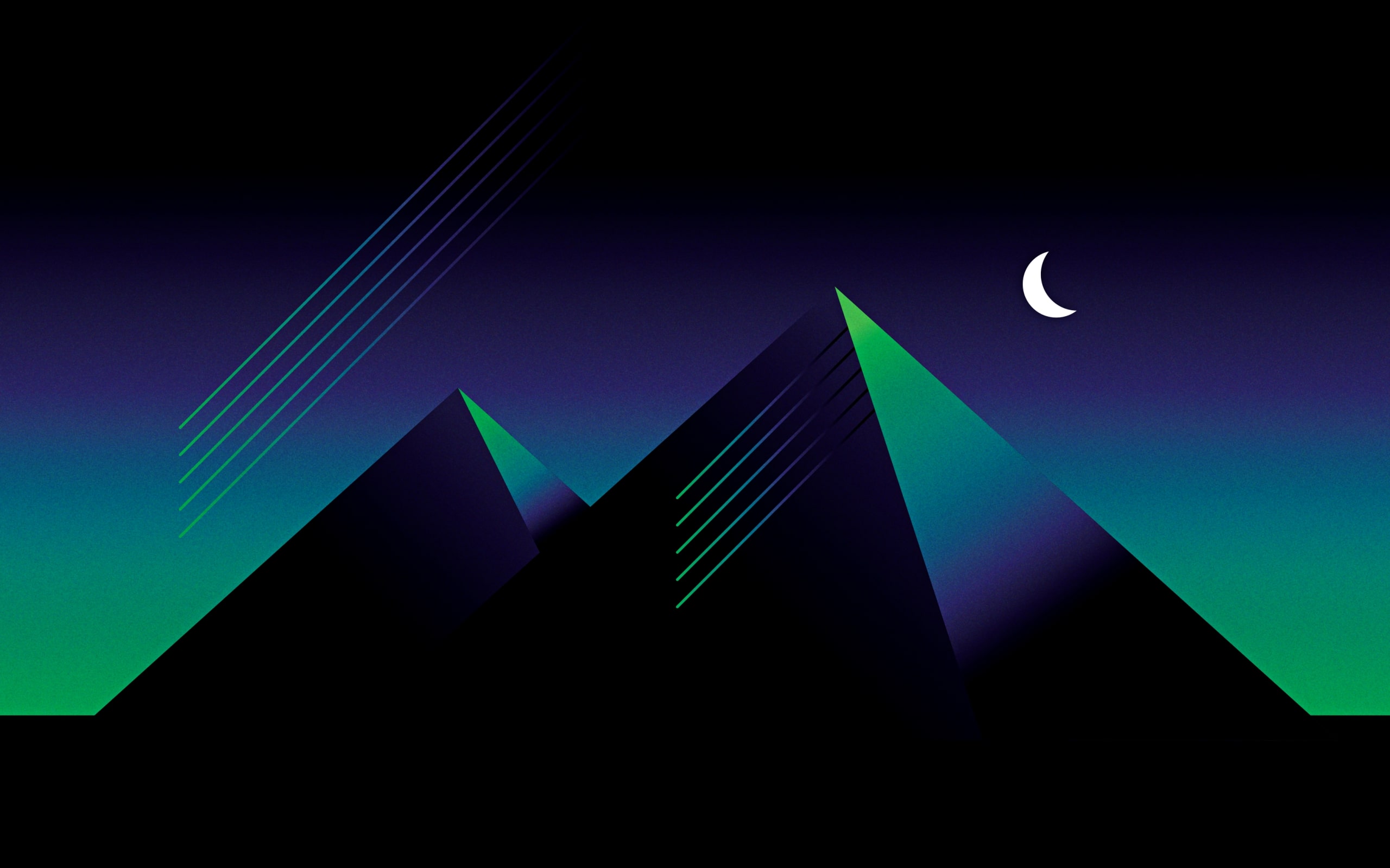 black pyramid wallpaper,blue,black,green,light,purple