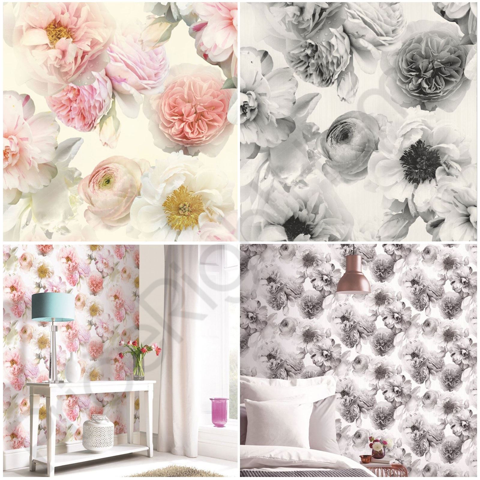 꽃 반짝이 벽지,벽지,분홍,식물,폰트,무늬
