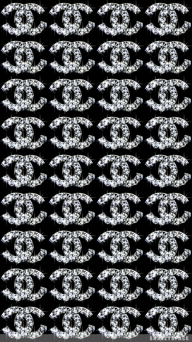 B&W.quenalbertini: Black and White Chanel Logo Pattern  Cute wallpaper  backgrounds, Edgy wallpaper, Iconic wallpaper