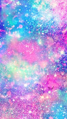 반짝이 패턴 벽지,보라색,분홍,성운,제비꽃,반짝임