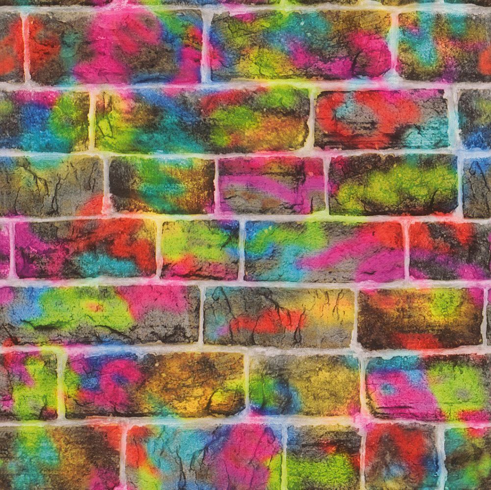 着色されたレンガの壁紙,パターン,繊維,アート,コラージュ,視覚芸術
