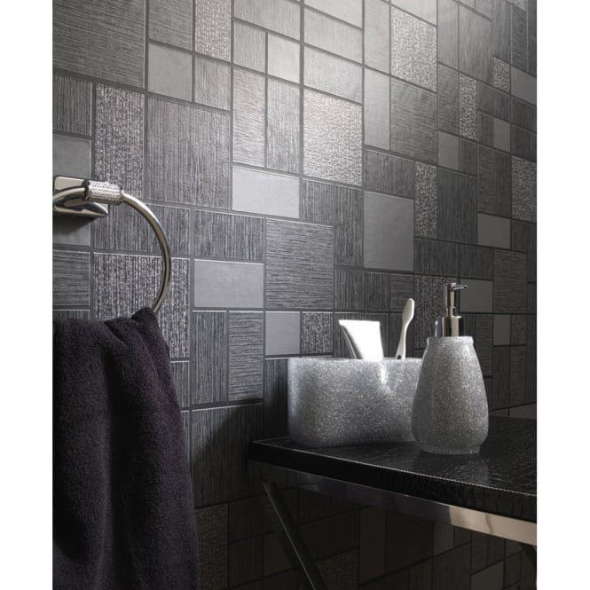 glitter bathroom wallpaper,tile,wall,ceramic,room,floor