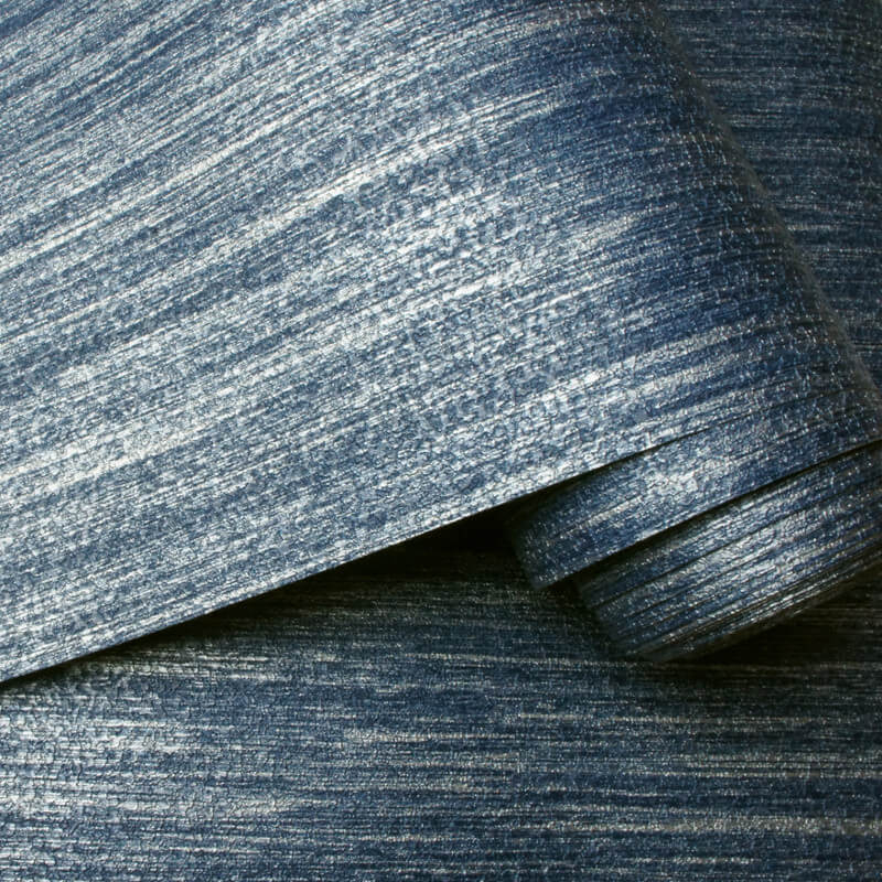 carta da parati strutturata blu scuro,blu,denim,tessile,legna,argento