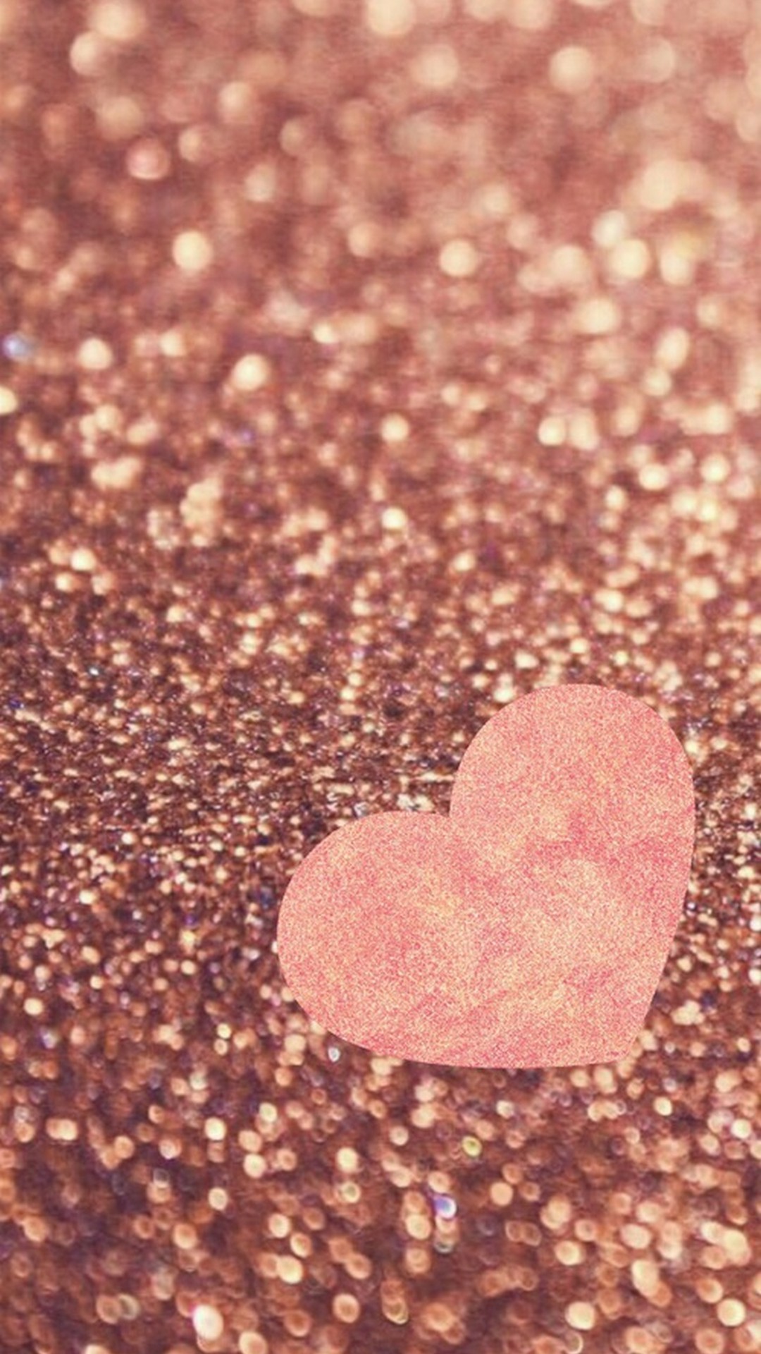 papier peint étincelant en or rose,cœur,rose,briller,amour,pêche