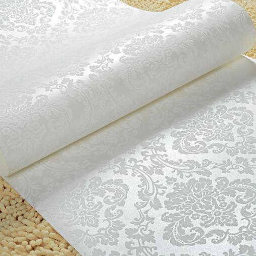 White Damask Wallpaper Uk WallpaperUse