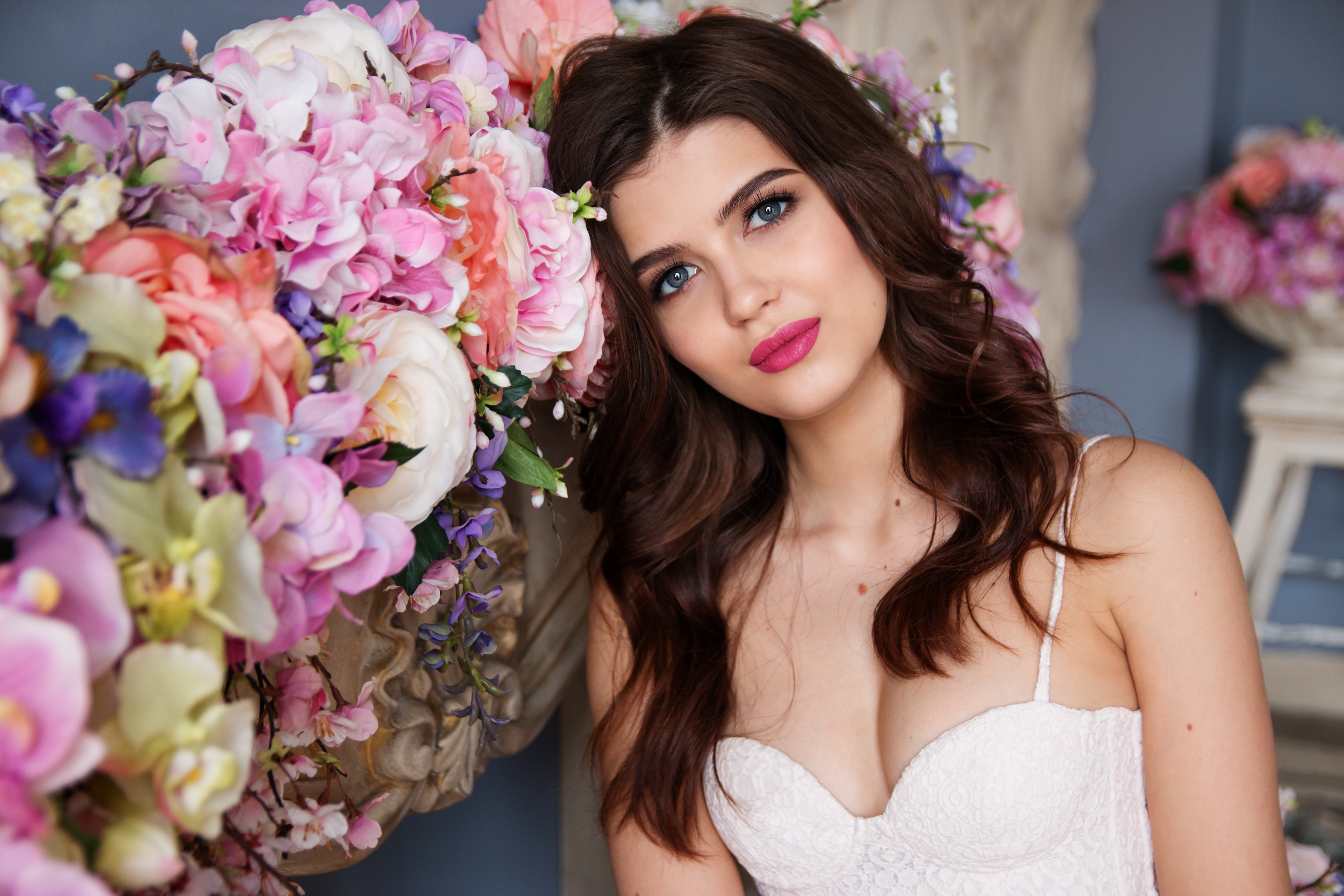 beau fond d'écran chaud,cheveux,rose,beauté,coiffure,arrangement floral