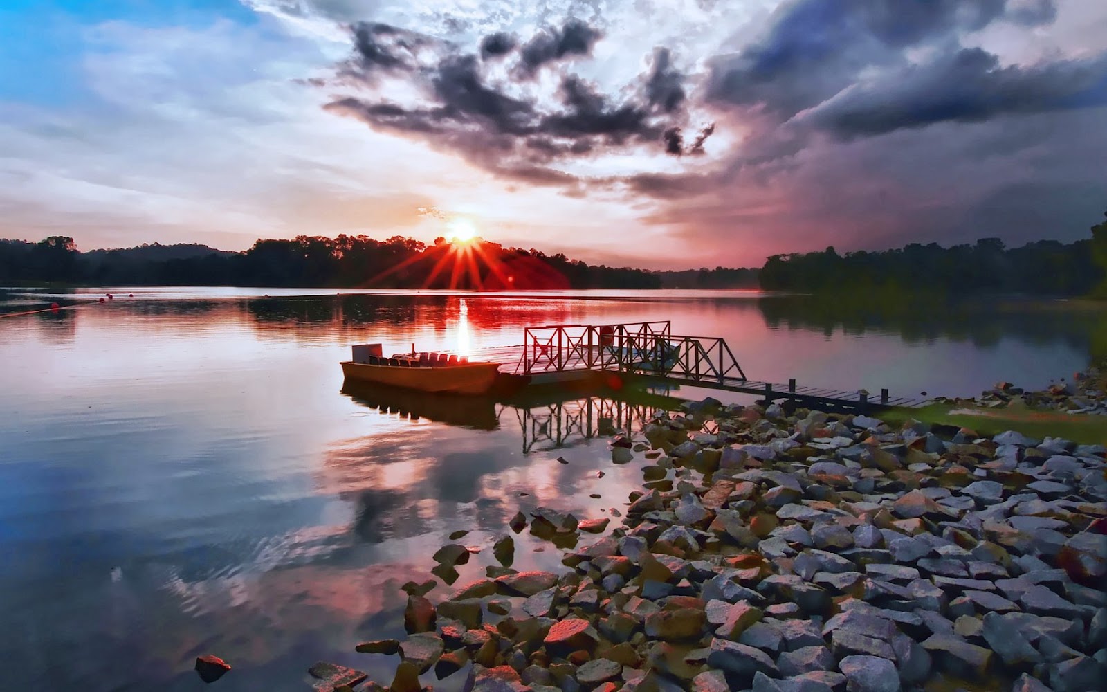 hermosos fondos de pantalla para laptop,cuerpo de agua,naturaleza,cielo,paisaje natural,reflexión