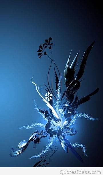 bellissimo sfondo 3d per cellulari,blu,acqua,pianta,fotografia,macrofotografia