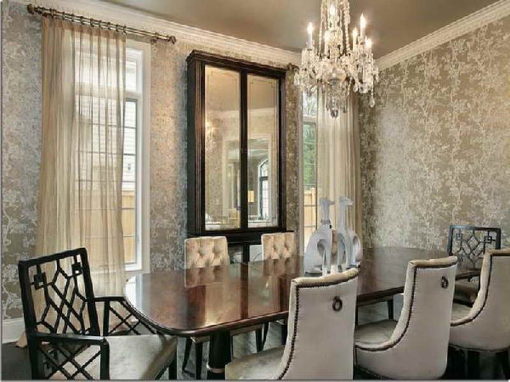Beautiful Wallpaper For Dining Room WallpaperUse