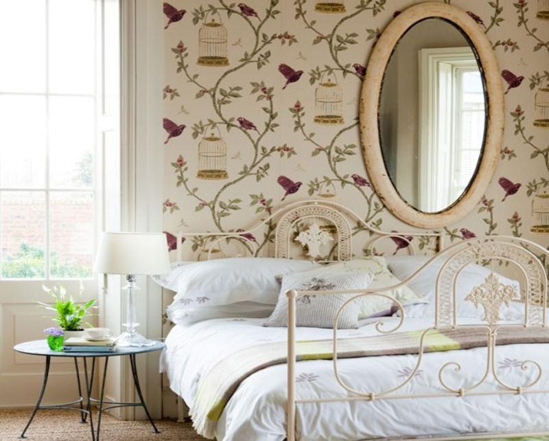pretty bedroom wallpaper,furniture,room,wall,wallpaper,bed