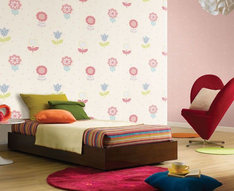 pretty bedroom wallpaper,wallpaper,wall,room,furniture,interior design