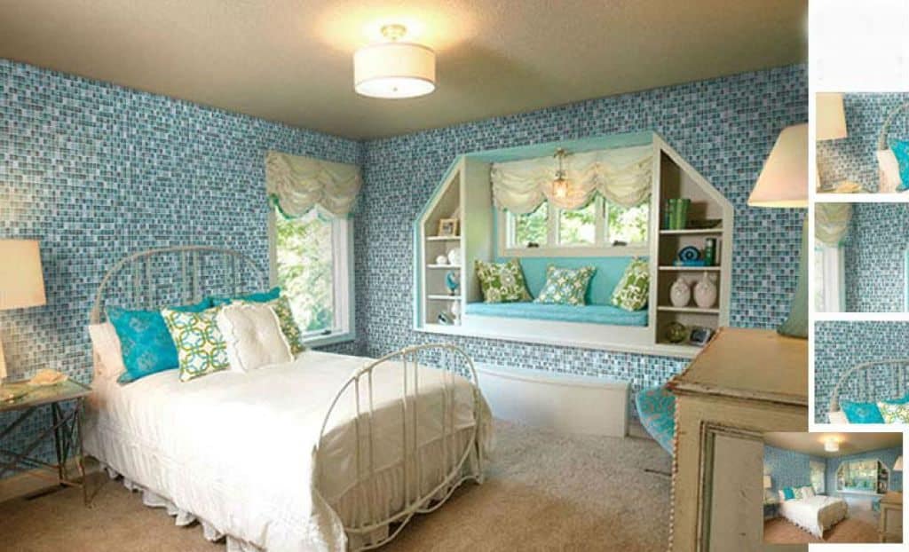 pretty bedroom wallpaper,bedroom,room,furniture,property,interior design