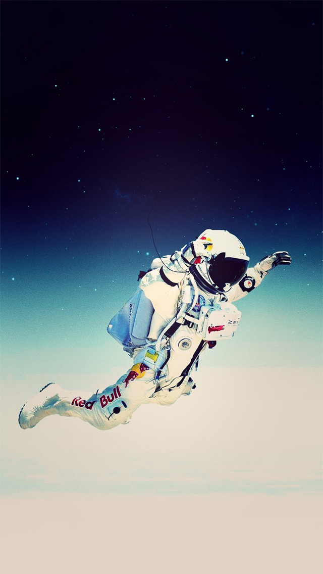 illustration iphone wallpaper,extreme sport,illustration,atmosphere,astronaut,flip (acrobatic)