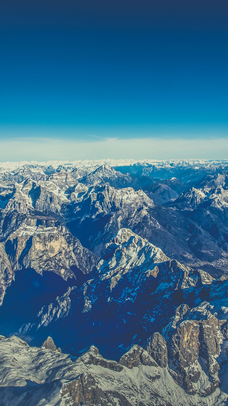 iphone7plus fondo de pantalla,montaña,cordillera,cielo,cresta,alpes