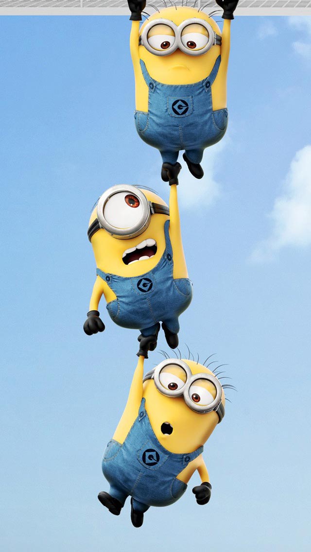 minions wallpaper for iphone 6,animated cartoon,cartoon,animation,street light,toy