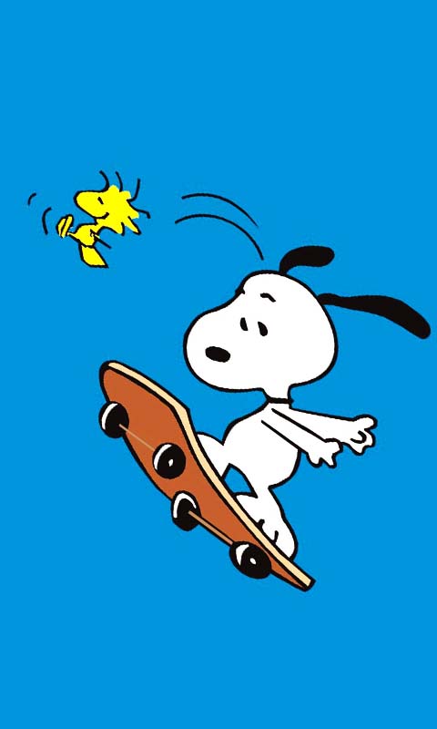 Snoopy Wallpaper Iphone 6 Cartoon Animated Cartoon Illustration Skateboard Animation 3956 Wallpaperuse