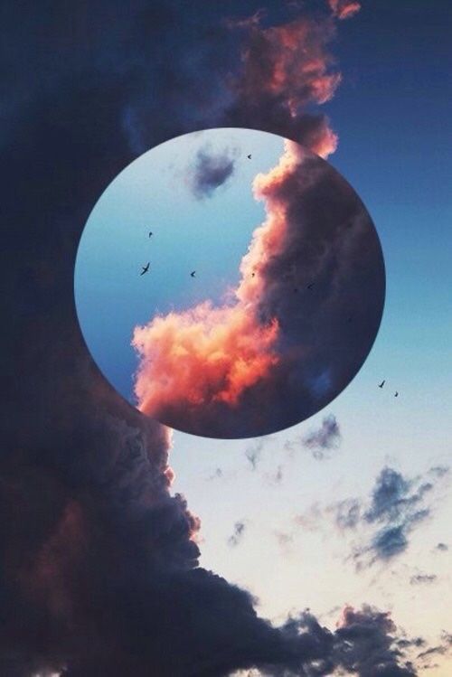 we heart it iphone wallpaper,sky,atmosphere,cloud,space,geological phenomenon