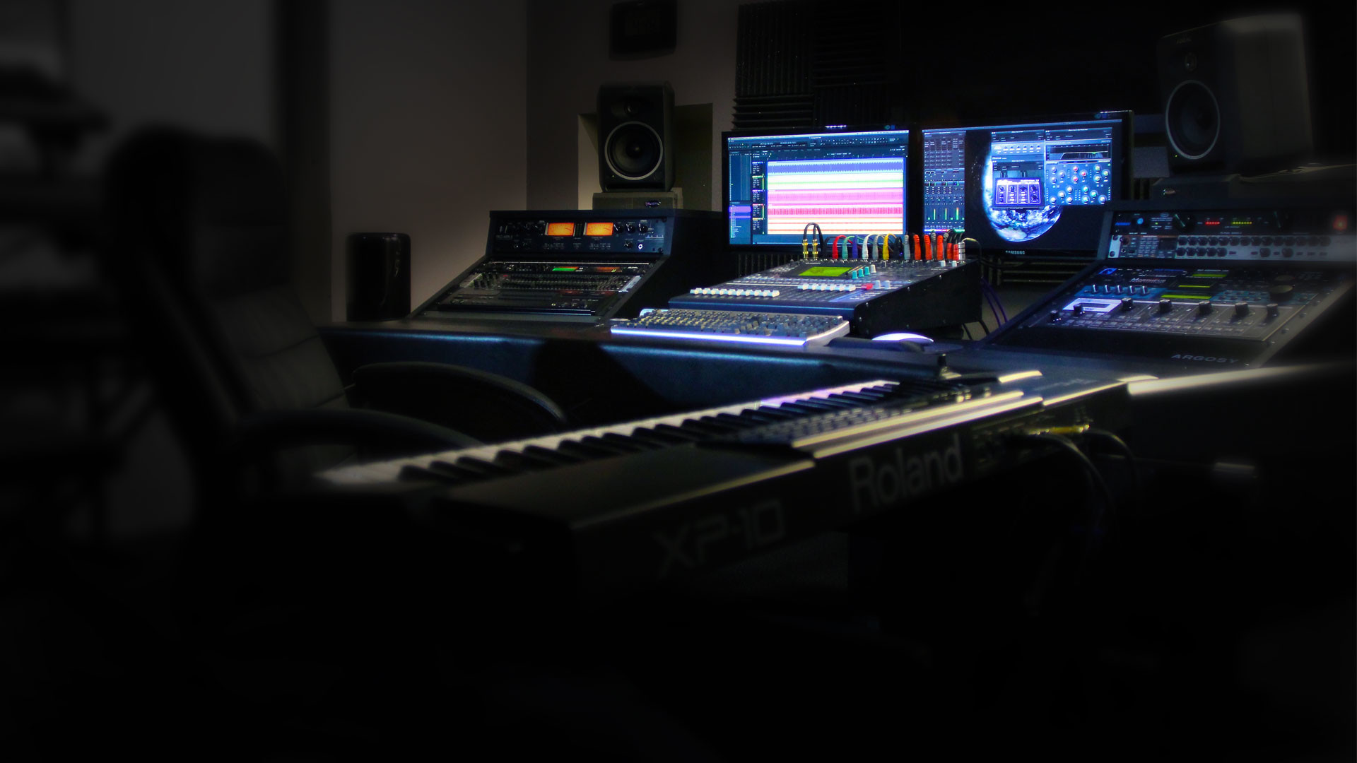 fond d'écran de producteur de musique,électronique,équipement audio,station de travail musicale,studio d'enregistrement,la technologie