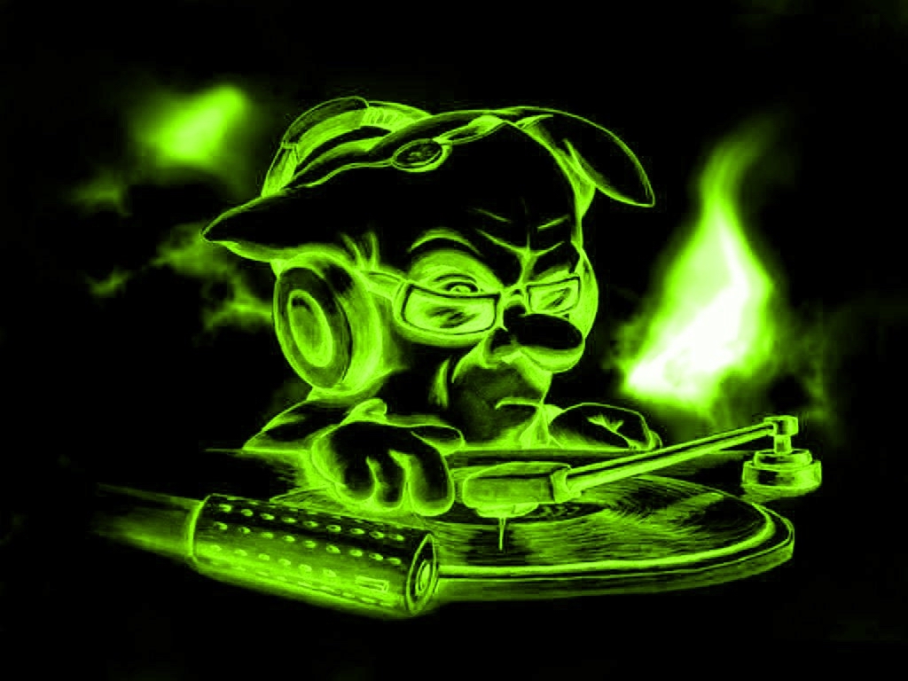 wallpapers dj,green,illustration,fictional character,graphic design