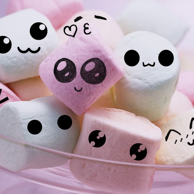 carta da parati carina marshmallow,marshmallow,cibo di conforto,rosa,giochi,cibo