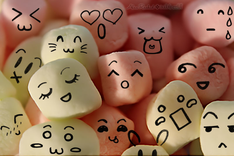 süße marshmallow tapete,lächeln,komfort essen,liebe,herz,glücklich