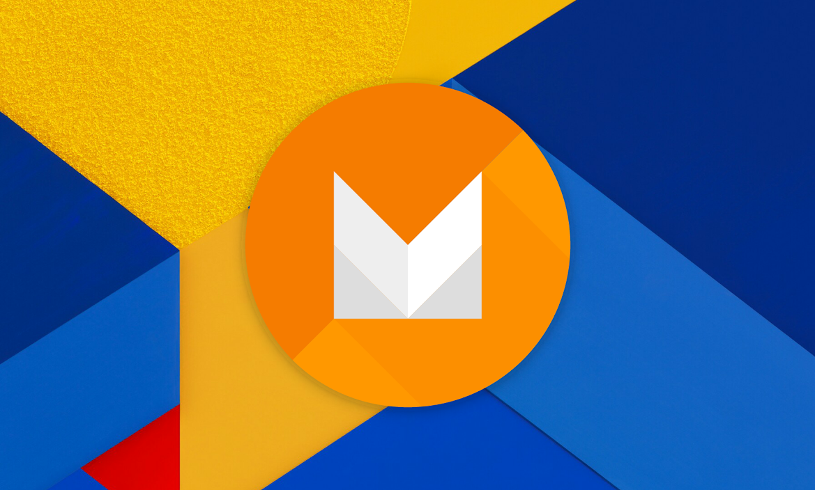 android 6.0 wallpaper,blau,orange,gelb,schriftart,elektrisches blau