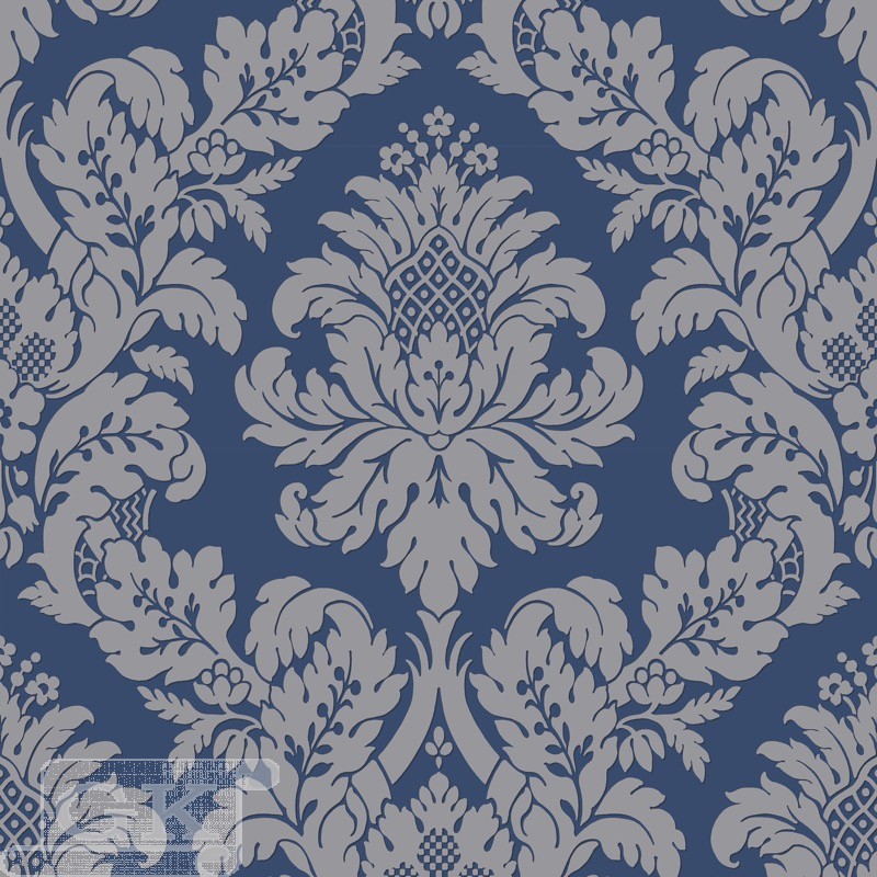 gerry keane wallpaper,blue,pattern,cobalt blue,textile,wallpaper